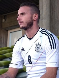 Adidas DFB Heimtrikot Mesut Özil Flock Weiß EM12 Herren -Sportbekleidung 1856 img4