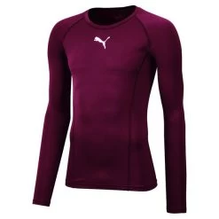 PUMA LIGA Baselayer Tee LS Größe XL Farbe Cordovan