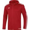 Jako Kapuzenjacke Striker 2.0 Größe 152 Farbe Chili Rot/weiß -Sportbekleidung 42357 Jako Kapuzenjacke Striker 2 0 6819 11 10219116