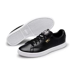 Puma Court Star NM Größe 44.5 Farbe Schwarz/weiß/gold