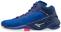 Mizuno Wave Stealth Neo MID Schuhgröße EUR 44 Farbe Marine/royal
