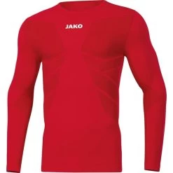 JAKO Longsleeve Comfort 2.0 Größe XS Farbe Rot
