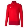 TEAMGOAL 23 TRAINING 1/4 ZIP TOP Größe M Farbe Puma Red-Chili Pepper