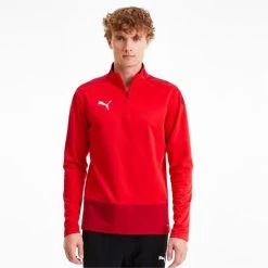 TEAMGOAL 23 TRAINING 1/4 ZIP TOP Größe M Farbe Puma Red-Chili Pepper 7 TEAMGOAL 23 TRAINING 1/4 ZIP TOP Größe M Farbe Puma Red-Chili Pepper -Sportbekleidung 51343 TEAMGOAL 23 TRAINING 1 4 ZIP TOP puma pum 656476 01 modelshot01 10222789