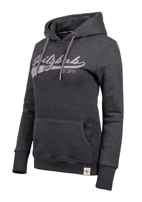 Spitzbub HOODIE - LUISE Größe S Farbe Dunkelgrau 4 Spitzbub HOODIE - LUISE Größe S Farbe Dunkelgrau – Bild 2