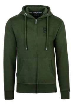 Spitzbub SWEATJACKE - DOMINIK Größe S Farbe Dunkelgrün