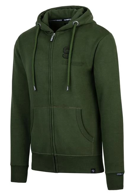 Spitzbub SWEATJACKE - DOMINIK Größe S Farbe Dunkelgrün 5 Spitzbub SWEATJACKE - DOMINIK Größe S Farbe Dunkelgrün – Bild 3