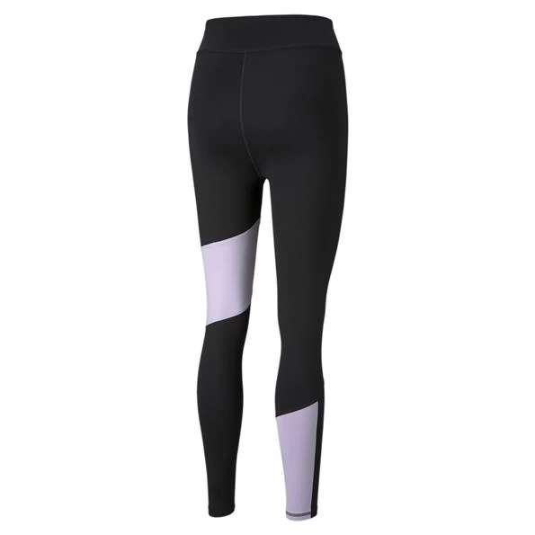 PUMA TRAIN FAVORITE LOGO HIGH WAIST 7/8 TIGHT Größe L Farbe Schwarz/lavendel 4 PUMA TRAIN FAVORITE LOGO HIGH WAIST 7/8 TIGHT Größe L Farbe Schwarz/lavendel – Bild 2