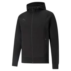 Puma TeamCUP Casuals Hooded Jacket Größe XXL Farbe Schwarz