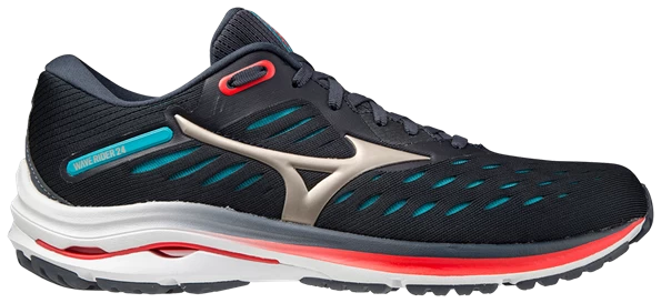 Mizuno WAVE RIDER 24 Schuhgröße EUR 45 Farbe Marine/orange 7 Mizuno WAVE RIDER 24 Schuhgröße EUR 45 Farbe Marine/orange – Bild 5