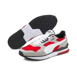 PUMA R78 FUTR Schuhgröße EUR 45 Farbe Grau/weiß/rot