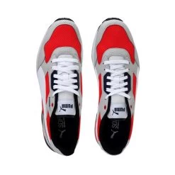 PUMA R78 FUTR Schuhgröße EUR 45 Farbe Grau/weiß/rot -Sportbekleidung 52709 PUMA R78 FUTR puma pum 374895 03 sideview04 10223294