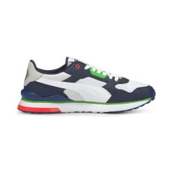 PUMA R78 FUTR Schuhgröße EUR 45 Farbe PEACOAT-PUMA WHITE -Sportbekleidung 52714 PUMA R78 FUTR puma pum 374895 04 sideview03 10223295