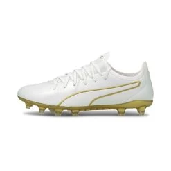 PUMA KING Pro FG Schuhgröße EUR 42 Farbe Weiß/gold 10 PUMA KING Pro FG Schuhgröße EUR 42 Farbe Weiß/gold -Sportbekleidung 53067 PUMA KING Pro FG puma pum 105608 09 sideview01 10223496