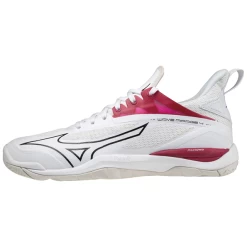 MIZUNO WAVE MIRAGE 4 Schuhgröße EUR 38 Farbe White/Black/Persianred