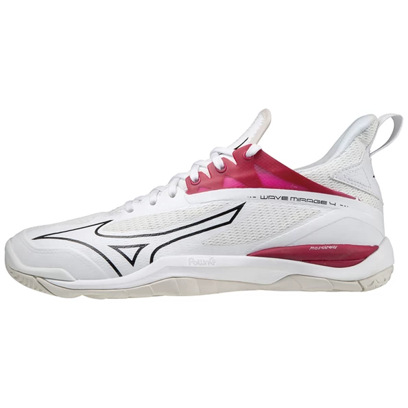 MIZUNO WAVE MIRAGE 4 Schuhgröße EUR 38 Farbe White/Black/Persianred 3 MIZUNO WAVE MIRAGE 4 Schuhgröße EUR 38 Farbe White/Black/Persianred