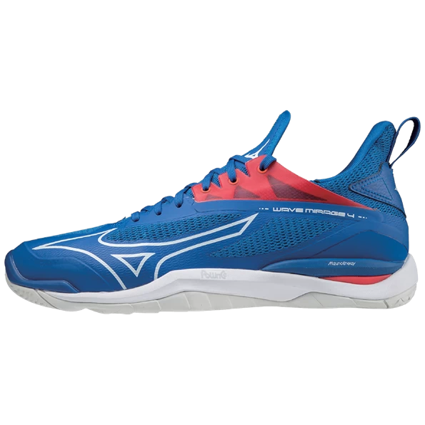 MIZUNO WAVE MIRAGE 4 Schuhgröße EUR 42 Farbe FRENCHBLUE/WHITE/IRED 3 MIZUNO WAVE MIRAGE 4 Schuhgröße EUR 42 Farbe FRENCHBLUE/WHITE/IRED