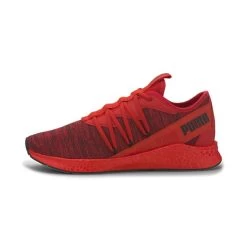 PUMA NRGY Star MultiKnit Schuhgröße EUR 44.5 Farbe Puma Black-High Risk Red -Sportbekleidung 53268 PUMA NRGY Star MultiKnit puma pum 193489 02 sideview01 10223546