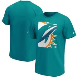 Fanatics Miami Dolphins Reveal Graphic T-Shirt Größe S Farbe Aqua