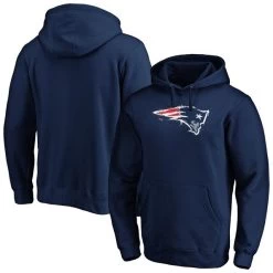 Fanatics New England Patriots Iconic Primary Colour Logo Graphic Hoodie Größe M Farbe Navy