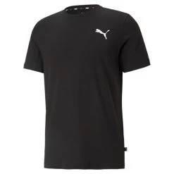 PUMA ESS Small Logo Tee Größe M Farbe Schwarz/weiß