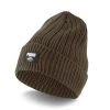 PUMA Ribbed Classic Beanie Größe ADULT Farbe Schwarz -Sportbekleidung 53754 PUMA Ribbed Classic Beanie puma pum 022831 09 imagefront 10223701