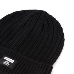 PUMA Ribbed Classic Beanie Größe ADULT Farbe Schwarz 15 PUMA Ribbed Classic Beanie Größe ADULT Farbe Schwarz -Sportbekleidung 53759 PUMA Ribbed Classic Beanie puma pum 022831 01 detailview02 10223701