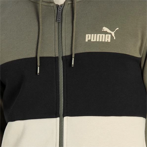 PUMA ESS+ Colorblock FZ Hoodie FL Größe S Farbe Grape Leaf 5 PUMA ESS+ Colorblock FZ Hoodie FL Größe S Farbe Grape Leaf – Bild 3