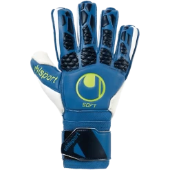 UHLSPORT HYPERACT SOFT FLEX FRAME TW-HANDSCHUHE Größe 4 Farbe Night Blau/weiß/fluo Gelb