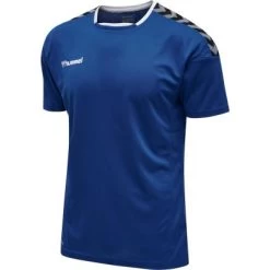 Hummel Kinder Poly Kurzarm Trikot Authentic Größe 176 Farbe Blau