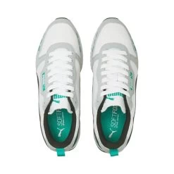 PUMA R78 Schuhgröße EUR 45 Farbe Puma White-Puma Black-Harbor Mist-Spectra Green -Sportbekleidung 54433 PUMA R78 puma pum 373117 52 sideview04 10223923