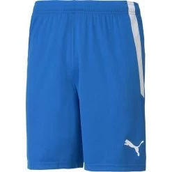 PUMA TeamLIGA Shorts Größe L Farbe Electric Blue Lemonade-White