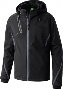 Erima Herren Softshelljacke Function Größe XL Farbe Schwarz/anthrazit