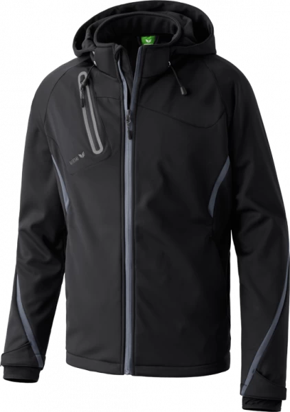 Erima Herren Softshelljacke Function Größe XL Farbe Schwarz/anthrazit 3 Erima Herren Softshelljacke Function Größe XL Farbe Schwarz/anthrazit