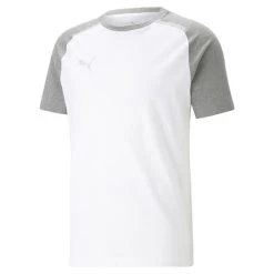Puma TeamCUP Casuals T-Shirt Größe M Farbe PUMA WHITE