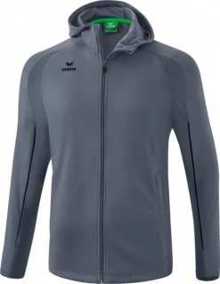 Erima LIGA STAR Trainingsjacke Mit Kapuze Größe L Farbe Slate Grey/black