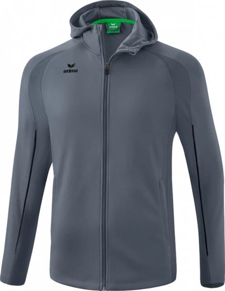 Erima LIGA STAR Trainingsjacke Mit Kapuze Größe L Farbe Slate Grey/black 3 Erima LIGA STAR Trainingsjacke Mit Kapuze Größe L Farbe Slate Grey/black