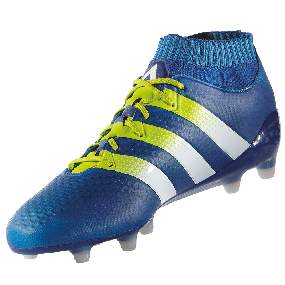 Adidas ACE 16.1 Primeknit FG/AG Herren Fußballschuh Blau 4 Adidas ACE 16.1 Primeknit FG/AG Herren Fußballschuh Blau – Bild 2