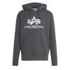 Alpha Industries Basic Hoody Herren Charcoal Heather 178312/597 2 Alpha Industries Basic Hoody Herren Charcoal Heather 178312/597 -Sportbekleidung Alpha Industries Basic Hoody Herren charcoal heather 178312 597 13261
