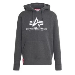 Alpha Industries Basic Hoody Herren Charcoal Heather 178312/597