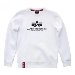 Alpha Industries Basic Sweater Pulli Weiß 178302 09