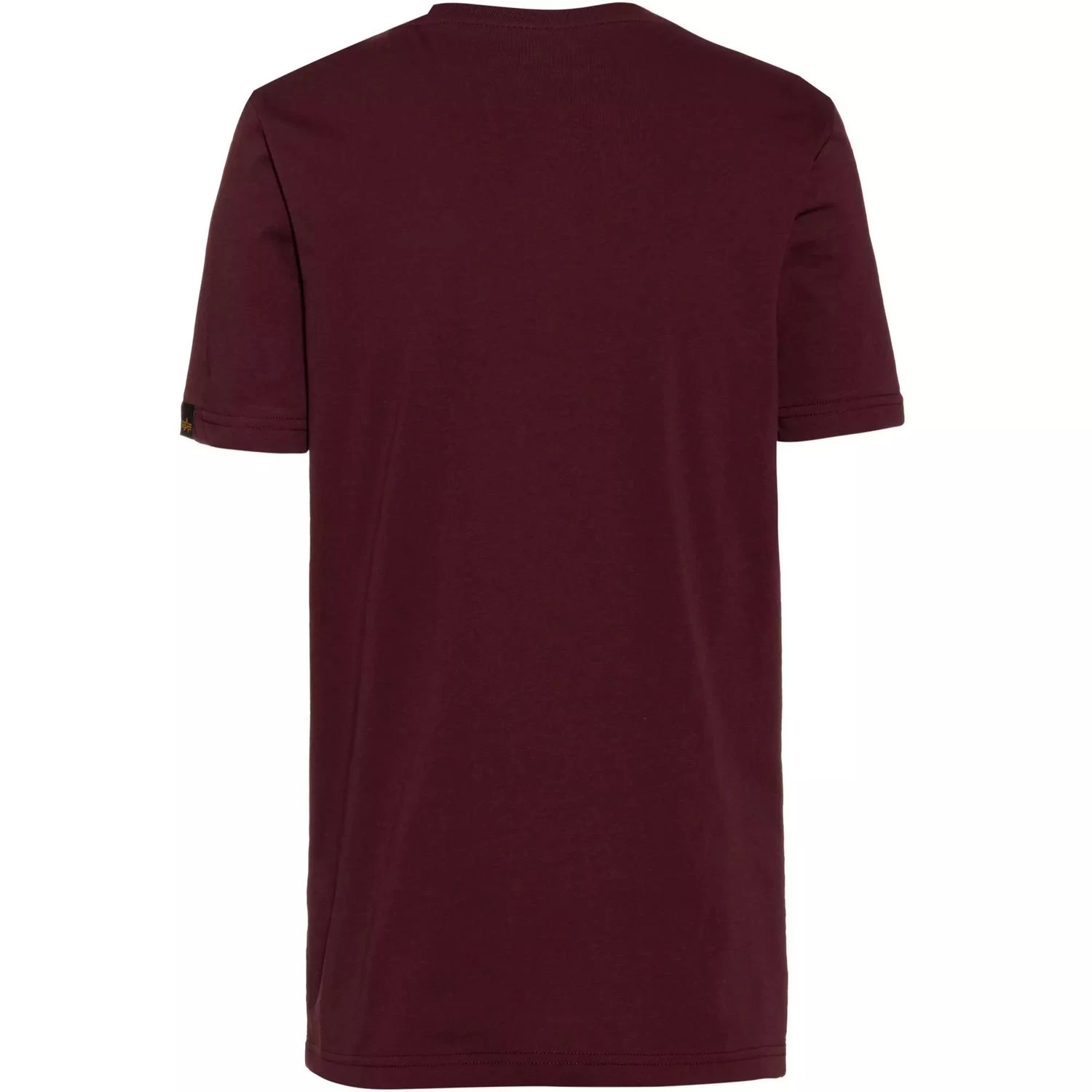 Alpha Industries Basic T-Shirt Weinrot 100501 21 4 Alpha Industries Basic T-Shirt Weinrot 100501 21 – Bild 2