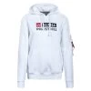 Alpha Industries Block Logo Hoody Herren Weiß 118338/09 -Sportbekleidung Alpha Industries Block Logo Hoody Herren weiss 118338 09 14198