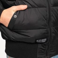 Alpha Industries Hooded Puffer FD Rev. Herrenjacke Schwarz 198117/515 -Sportbekleidung Alpha Industries Hooded Puffer FD Rev Herrenjacke schwarz 198117 515 13371 3