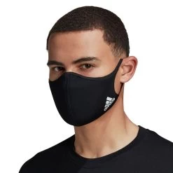 Adidas Performance Face Cover Maske M/L 3er-Pack Schwarz H08837 -Sportbekleidung Alpha Industries Label Ripstop Face Mask 128942 03 black 13326 7