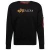 Alpha Industries Label Sweater Herren Schwarz 118312 03