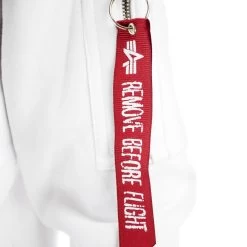 Alpha Industries Label Sweater Herren Weiß 118312 09 -Sportbekleidung Alpha Industries Label Sweater Herren weiss 118312 09 14120 2