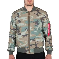 Alpha Industries MA-1 VF 59 Woodland Camo Reflective 191118RC 408