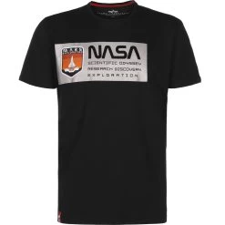Alpha Industries Mars Reflective T-Shirt Schwarz 126532/03