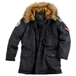 Alpha Industries Polar Jacket Herrenjacke Schwarz 123144/03